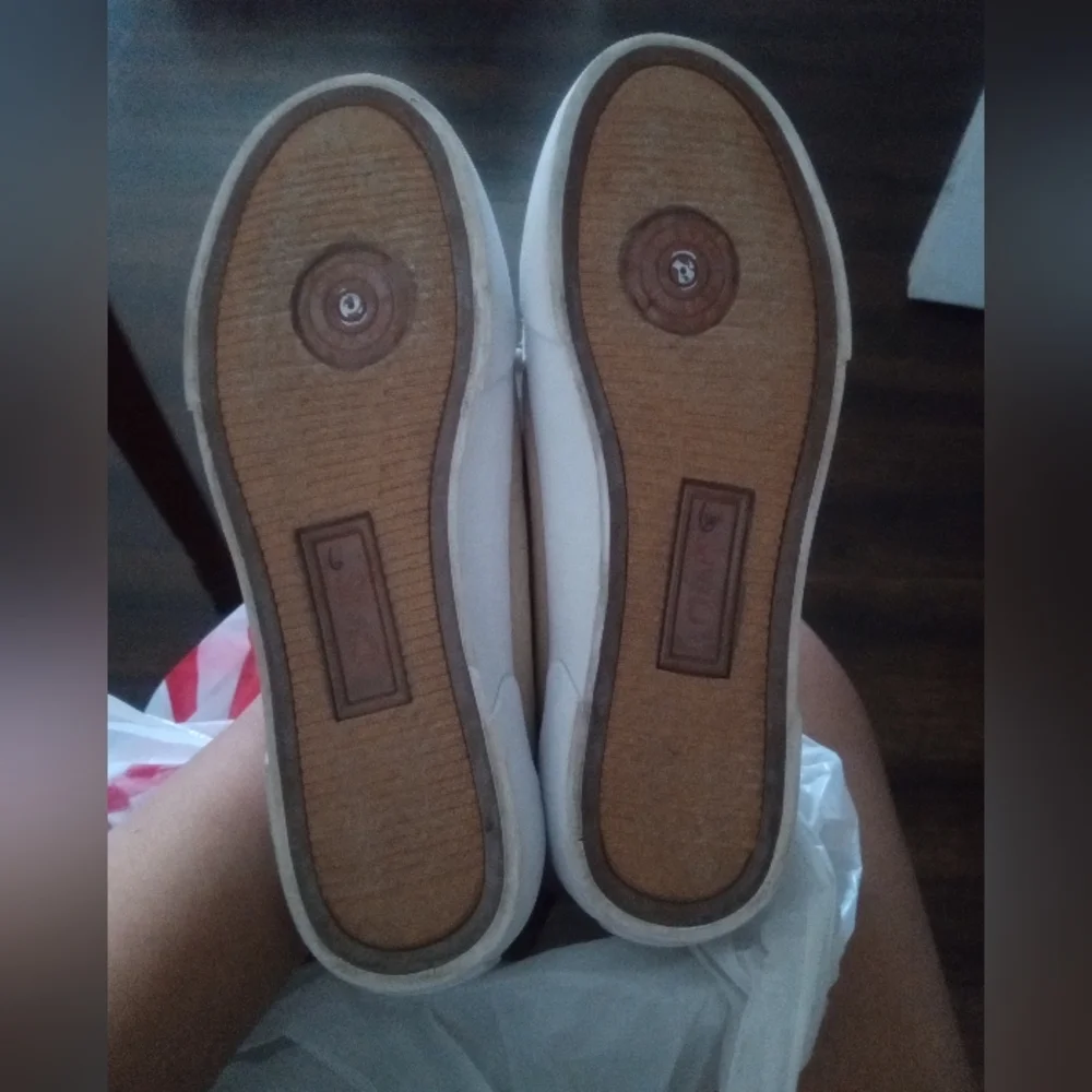 Chaps Men's Tan and Brown Boat Shoes